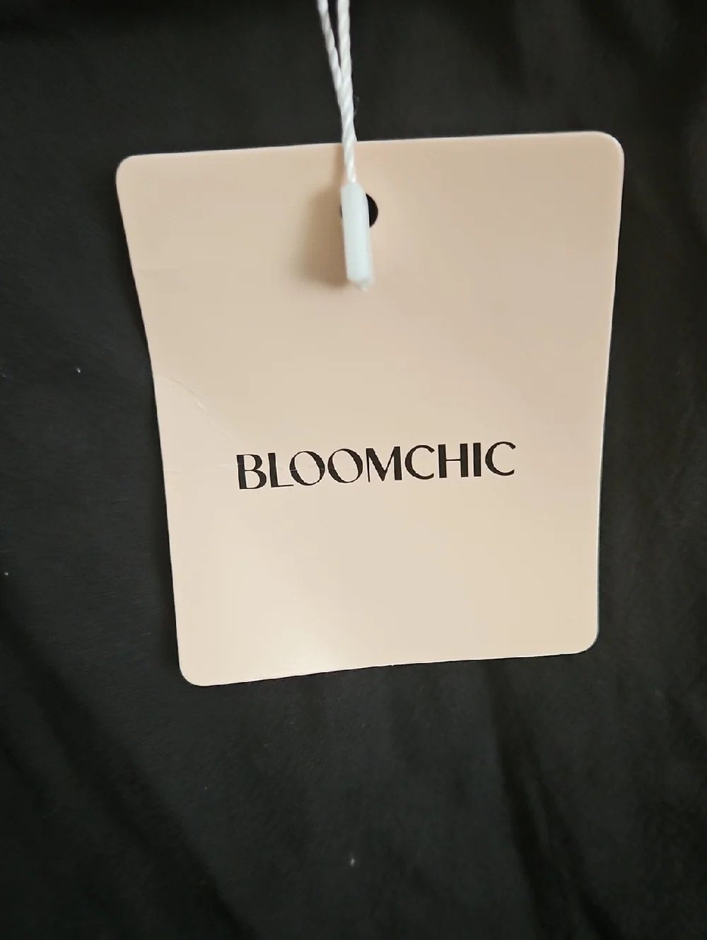 BloomChic Black Maxi Dress with Adjustable Buckle Straps - Picture 3 of 3